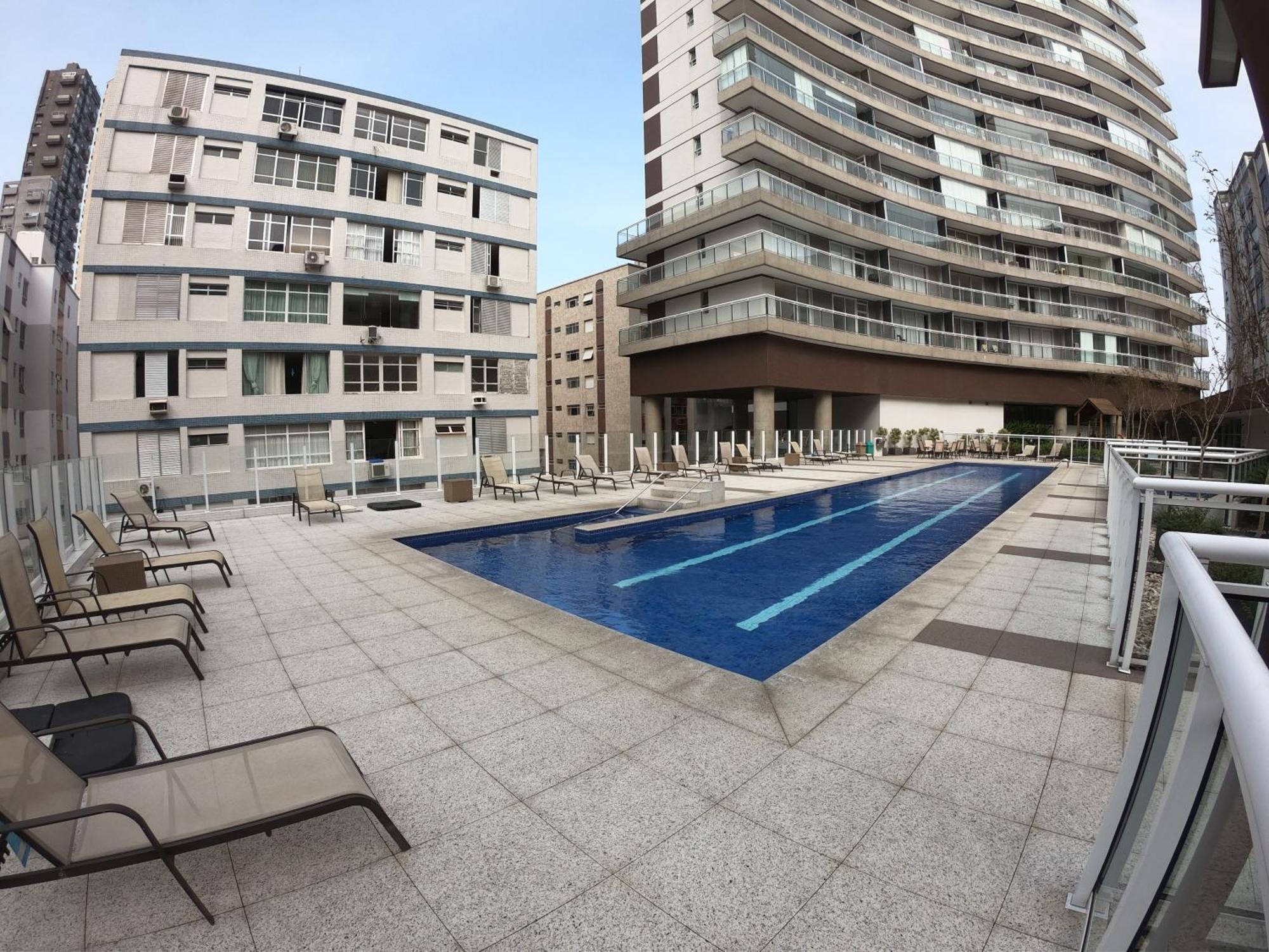 Book Santos Unlimited 817 Elegancia Vista Mar Apartment Bagian luar foto
