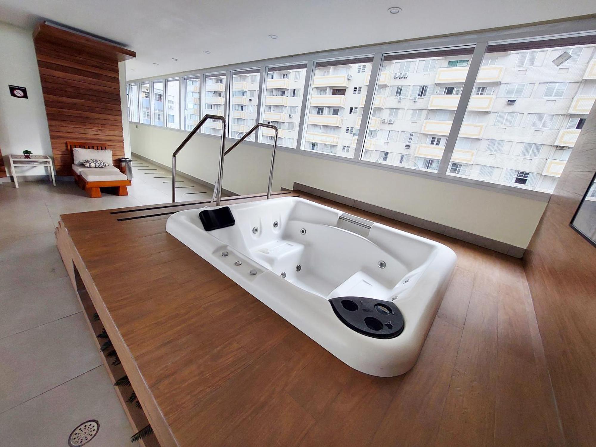 Book Santos Unlimited 817 Elegancia Vista Mar Apartment Bagian luar foto